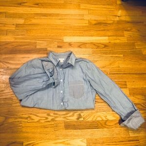 Jcrew Chambray oversized shirt